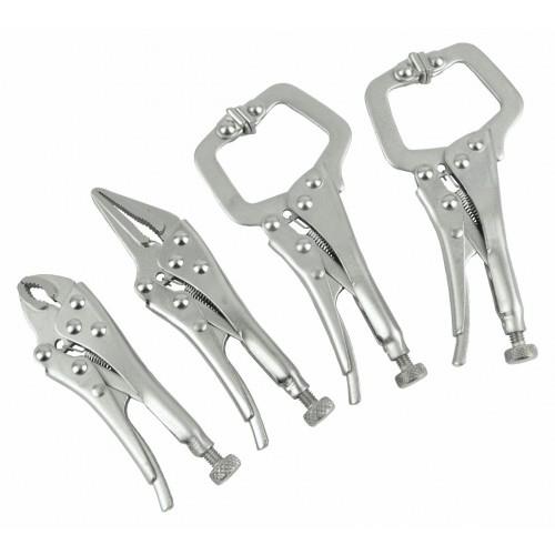 Newsome 4 Piece Mini Locking Plier Set (Curved / Long Nose / C-Clamp) PV4S-NEW - PV4S - 3-500x500.jpg